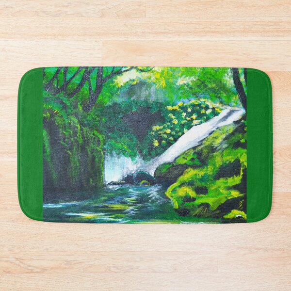 Item preview, WONDERFUL GREEN FOREST WATERFALL designed and sold by MONISIOART.