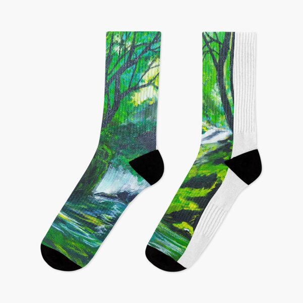 Item preview, WONDERFUL GREEN FOREST WATERFALL designed and sold by MONISIOART.