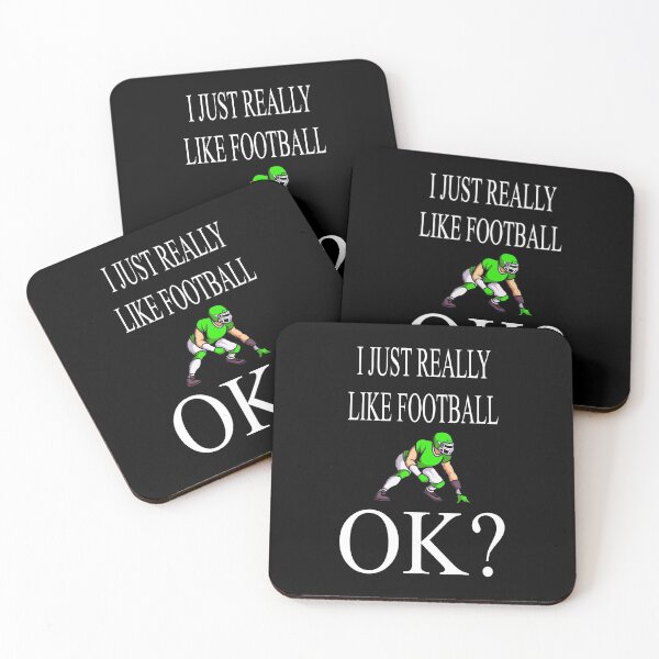 Artikelvorschau, I just really like football ok? entworfen und verkauft von saulmedia.