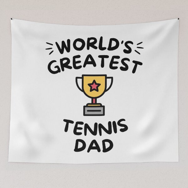Item preview, World's greatest tennis dad designed and sold by TheGreenGoat.