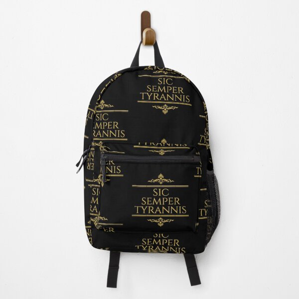 Item preview, Sic Semper Tyrannis Thus Always To Tyrants Stacked Gold - Latin Phrases designed and sold by ElementJourney.