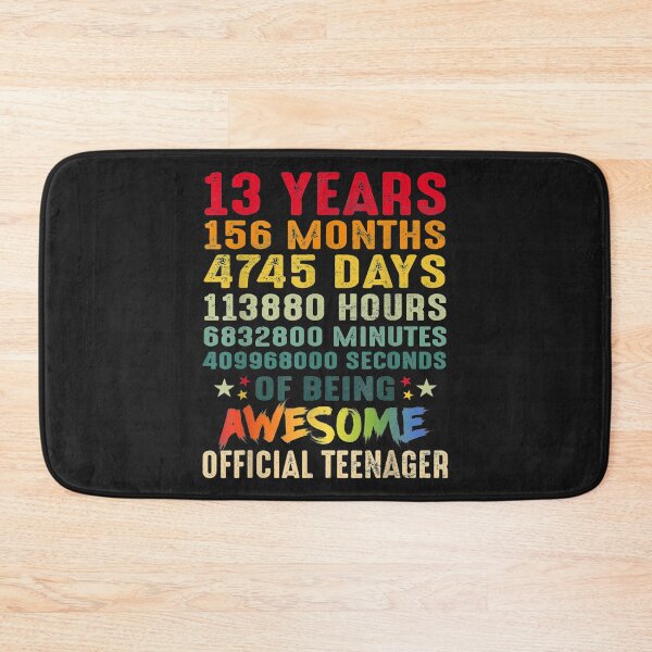 Item preview, 13th Birthday Gift 13 Years Old Being Official Teenager TShirt13 designed and sold by etamarapk.
