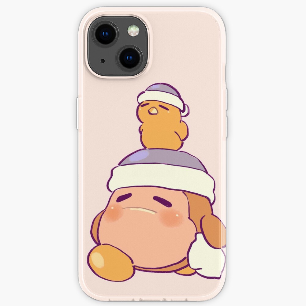 I Draw Sleepy Waddle Dee Kirby Pupupu Friends Figurine Ver Iphone Case By Ransroom Redbubble
