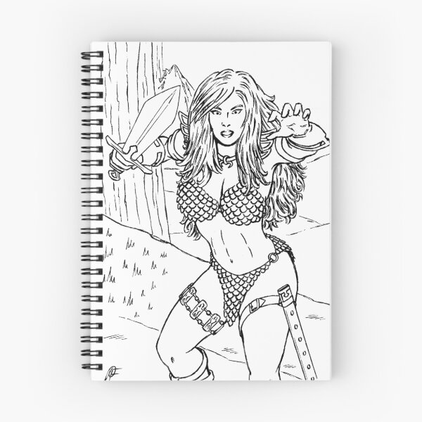 Aperçu de l'œuvre Red Sonja créée et vendue par kerchow.