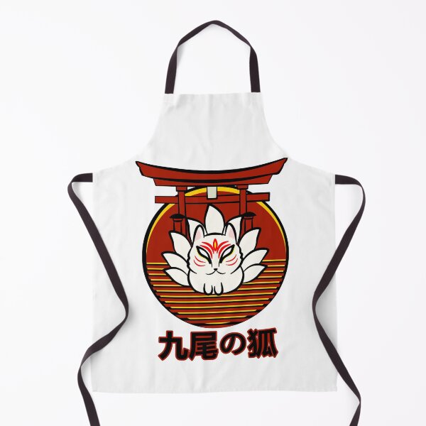Item preview, Cute Japanese Yokai Kitsune - Nine Tailed Fox designed and sold by Niiyoon's Designs.