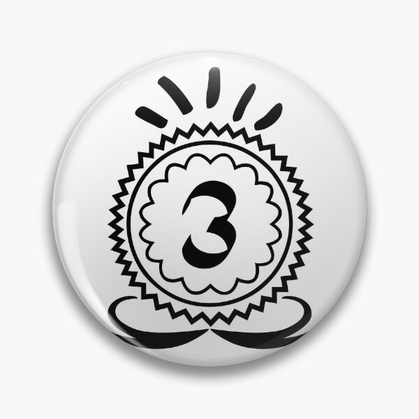 Item preview, 3 | Number 3 | Number Three | use for table numbers, stickers and more designed and sold by meraviglioso.