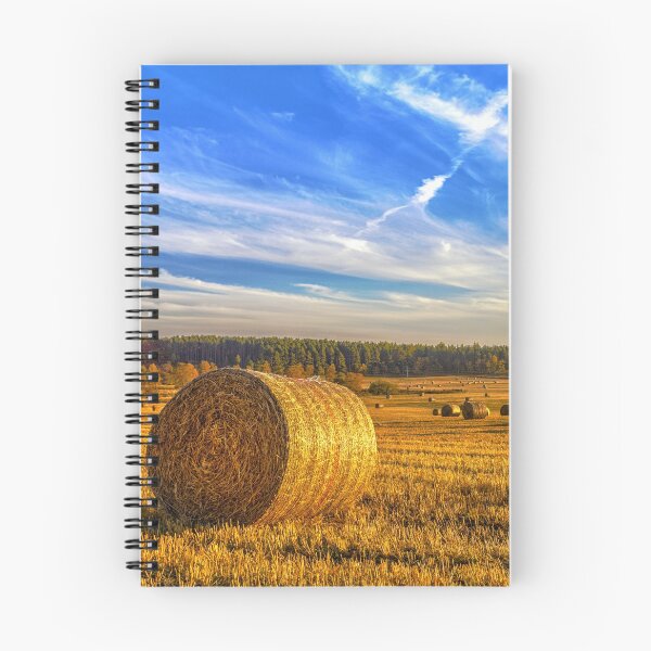 Item preview, Hay Fields in Autumn, designed and sold by derekbeattie.