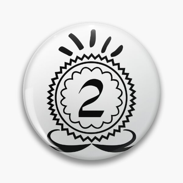 Item preview, 2 | Number 2 | Number Two | use for table numbers, stickers and more designed and sold by meraviglioso.