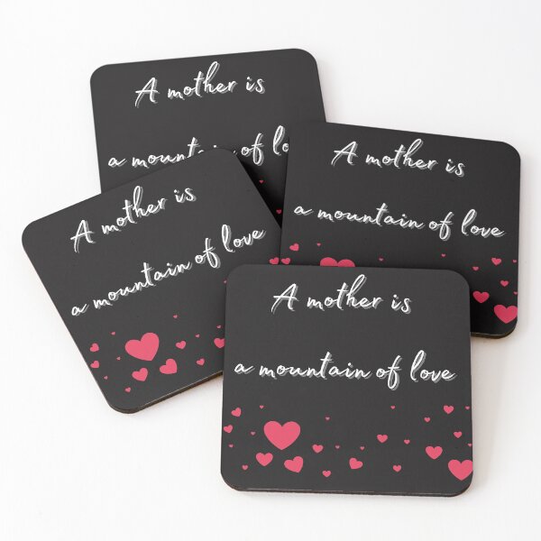 Item preview, A mother is a mountain of love/ Mother quote designed and sold by thenewking.