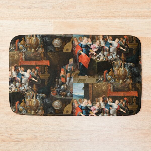 Item preview, The court and the lady with a sword designed and sold by Vintage Designs +.