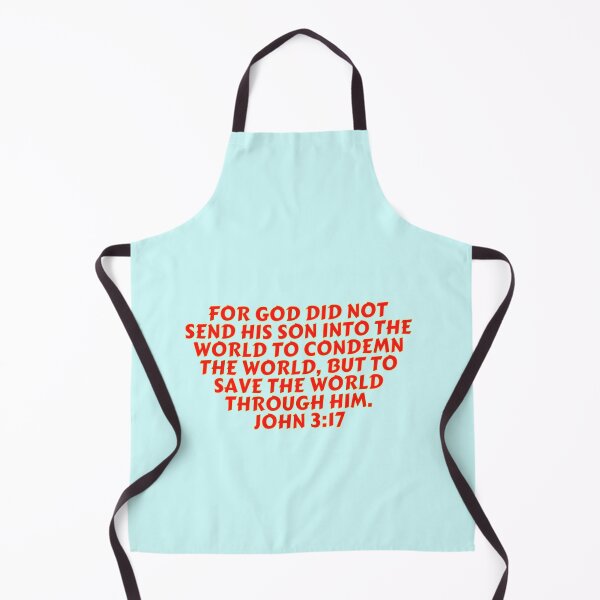 Item preview, Bible Verse John 3:17 designed and sold by Prayingwarrior.