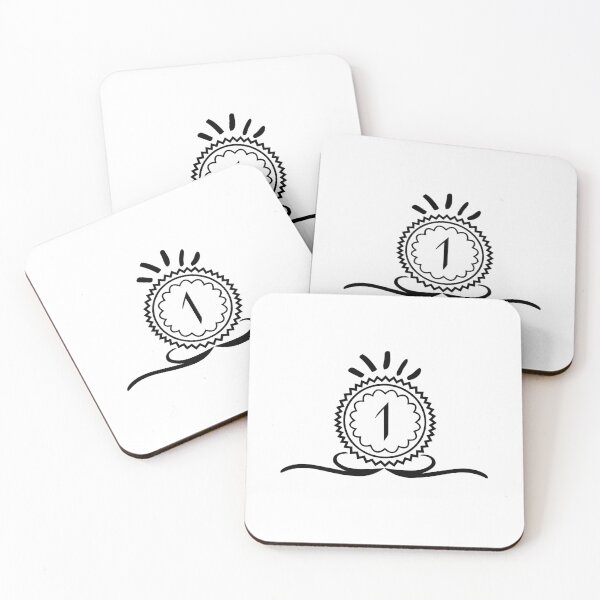 Item preview, 1 | Number 1 | Number One | use for table numbers, stickers and more designed and sold by meraviglioso.