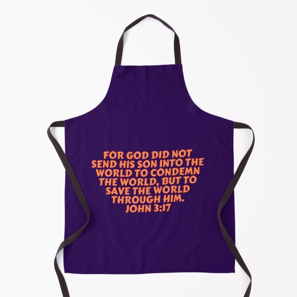 Item preview, Bible Verse John 3:17 designed and sold by Prayingwarrior.