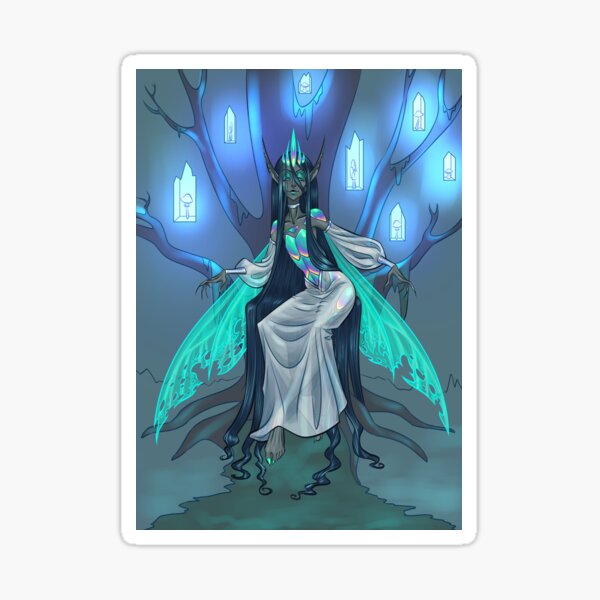 Cave Queens and Rotting Thrones Sticker