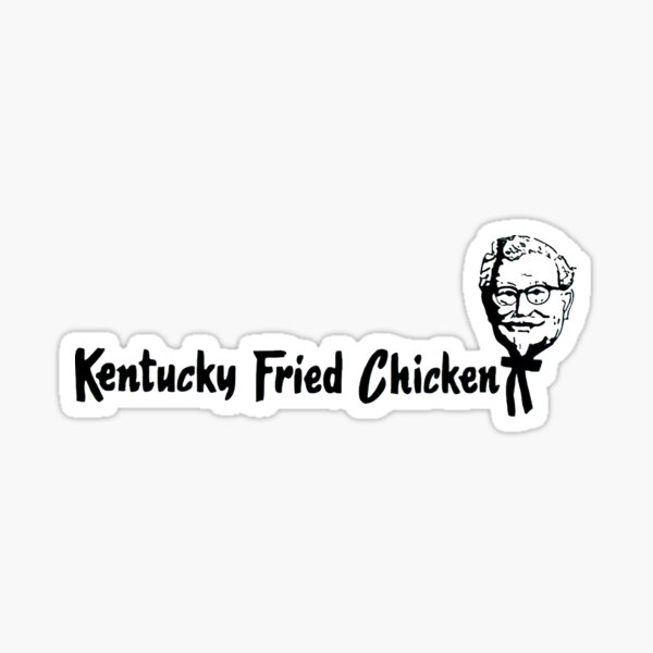 Kfc Logo Stickers Redbubble - roblox kfc sign decal