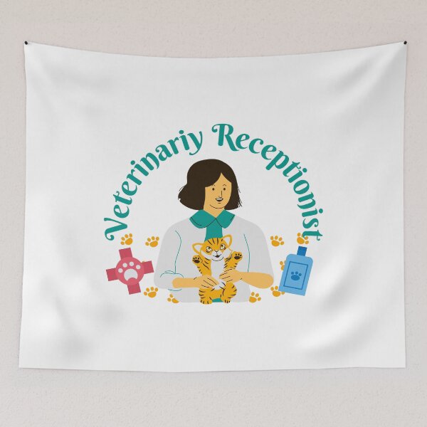 Item preview, Veterinary Receptionist | Veterinary designed and sold by Mixture-DESIGN.