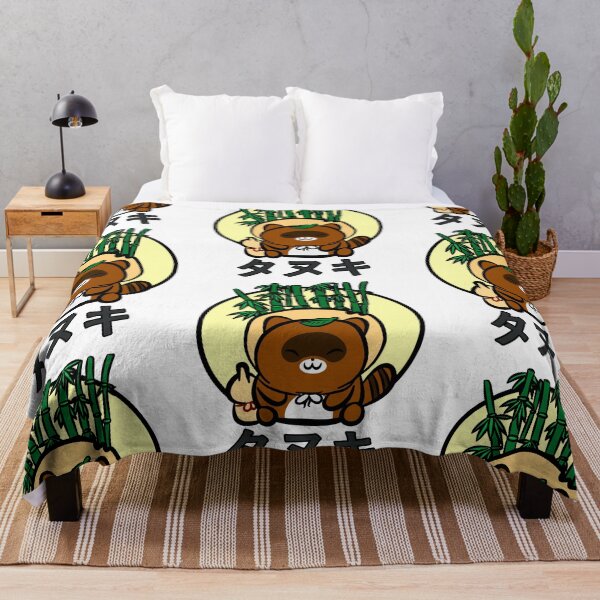 Item preview, Cute Japanese Yokai Tanuki - Racoon dog designed and sold by Niiyoon's Designs.