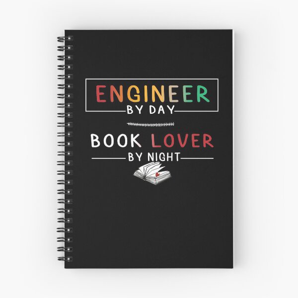 Item preview, Engineer By Day Book Lover By Night,Vintage  Funny saying, Book Hangover, Funny Gift For All Engineers designed and sold by Rassitni.