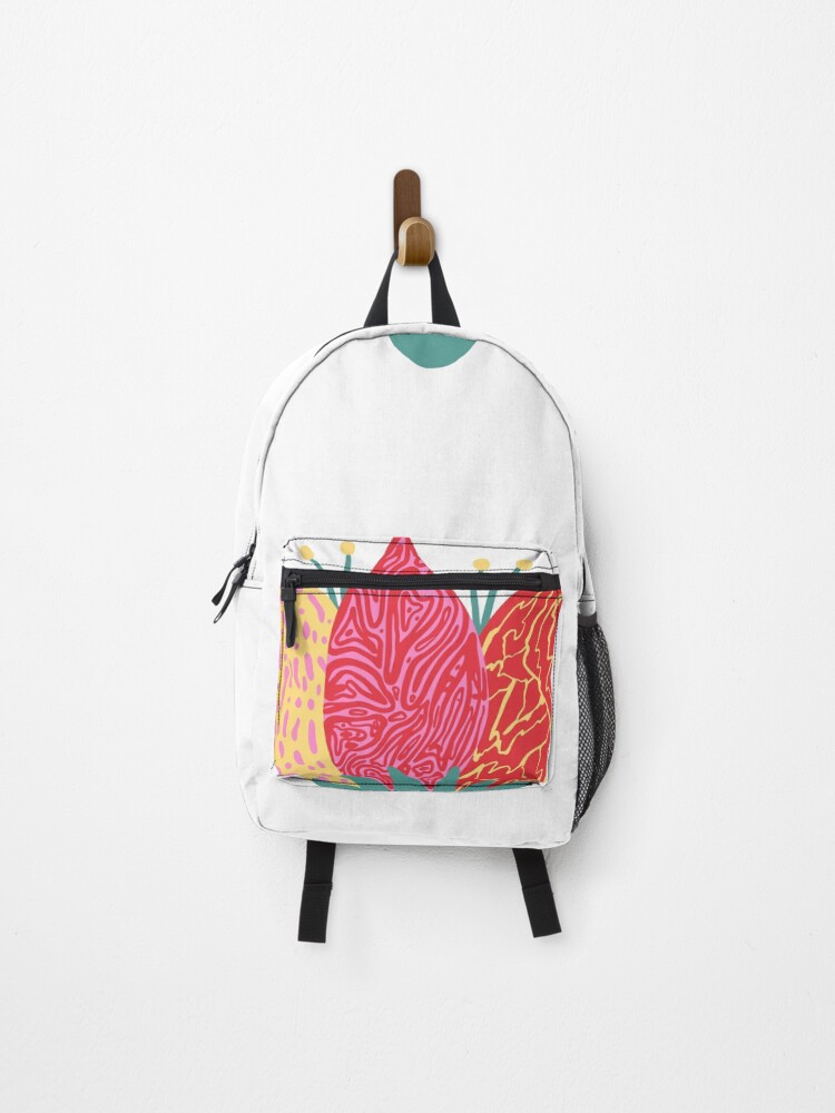 Thumbnail 1 of 3, Backpack, Flower designed and sold by UliVG.