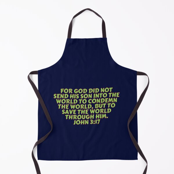 Item preview, Bible Verse John 3:17 designed and sold by Prayingwarrior.