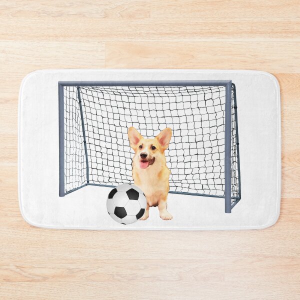 Item preview, Corgi dog - Football soccer goal designed and sold by Move-Art.