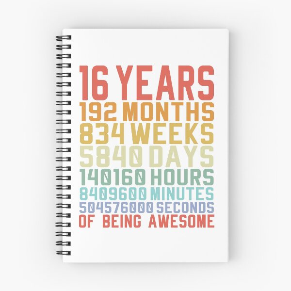 Item preview, 16 Years of beeing awesome Birthday Gift designed and sold by Bigup.