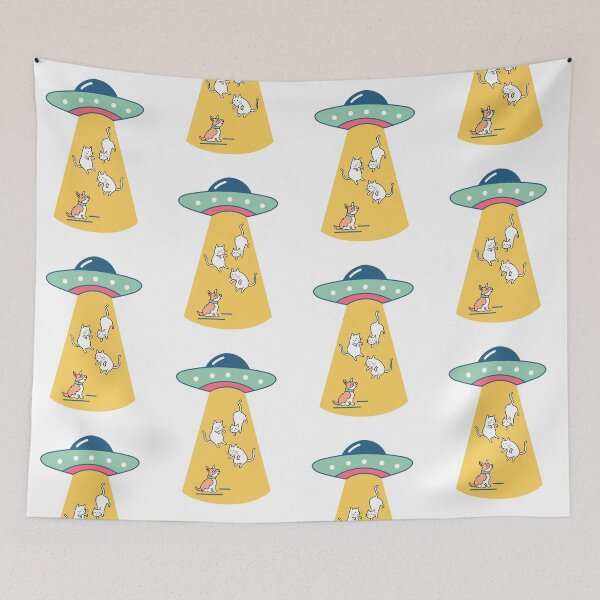 Item preview, Cat Abduction designed and sold by SpaceGreen.
