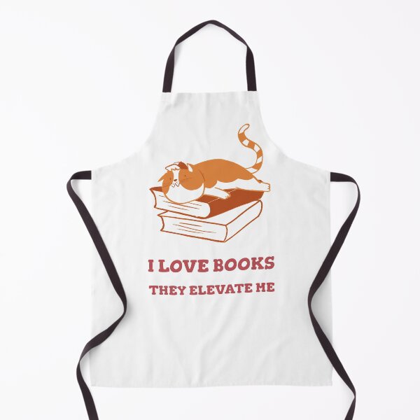 Item preview, I LOVE BOOKS THEY ELEVATE ME designed and sold by DomGDesign.