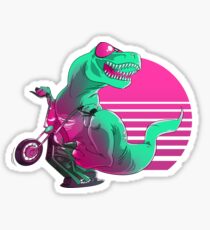 When Dinosaurs Ruled the Road Sticker