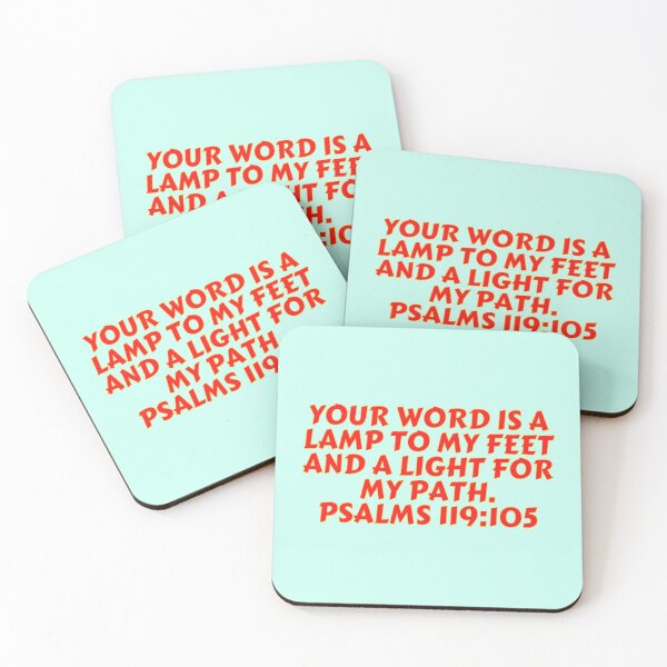 Item preview, Bible Verse Psalm 119:105 designed and sold by Prayingwarrior.