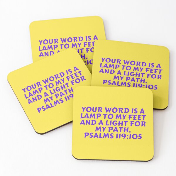 Item preview, Bible Verse Psalm 119:105 designed and sold by Prayingwarrior.