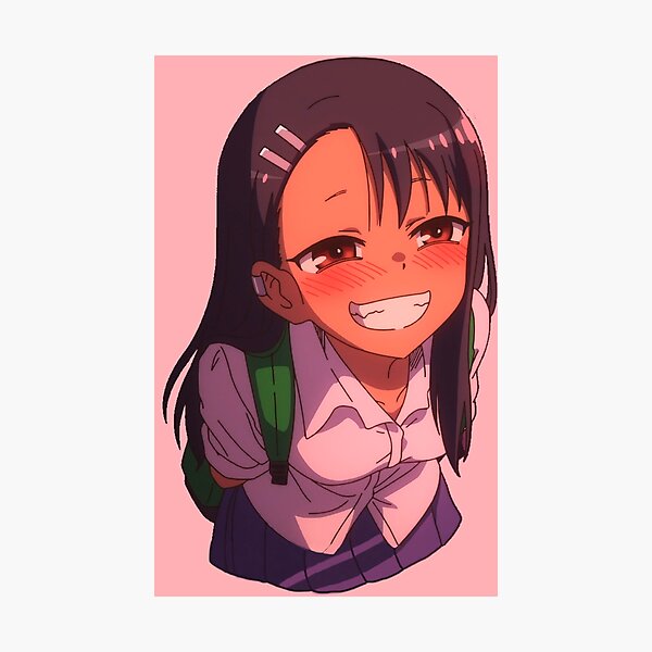 Nagatoro Please Dont Bully Me Nagatoro Photographic Print By Vanime Redbubble 3717