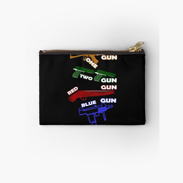 Item preview, One Gun Two Gun Red Gun Blue Gun designed and sold by oussimakh.