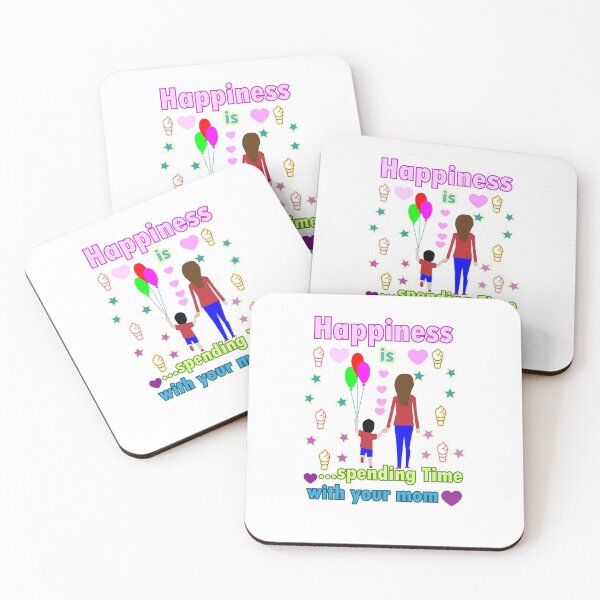 Item preview, Happiness is spending time with your mom designed and sold by Fariashamshad.