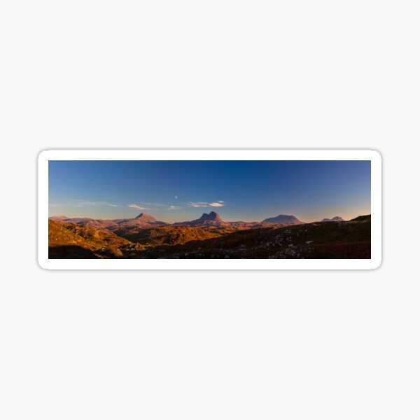 Item preview, Assynt Mountain Panorama designed and sold by derekbeattie.