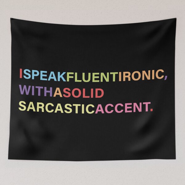 Item preview, Speech Patterns Of The Meme Lord designed and sold by MartineMeeka.