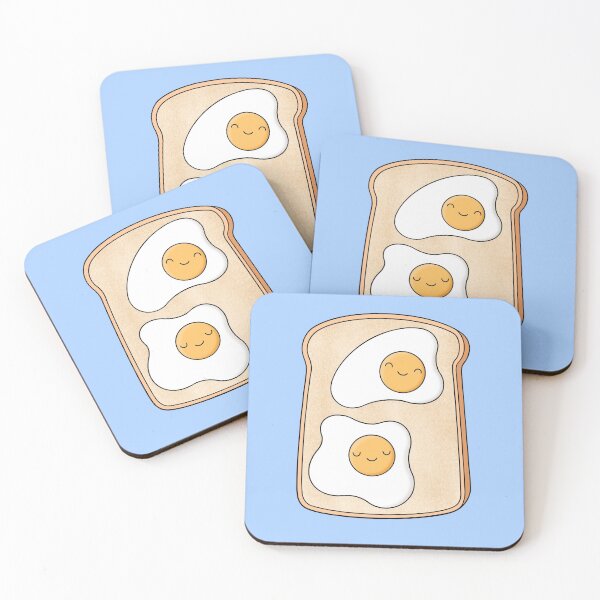 Item preview, Cute Eggs and Toast designed and sold by BaconPancakes21.