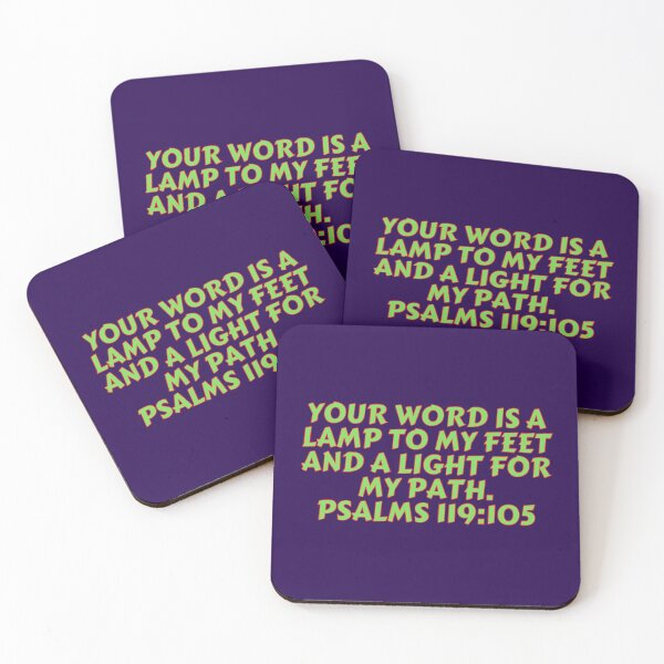 Item preview, Bible Verse Psalm 119:105 designed and sold by Prayingwarrior.