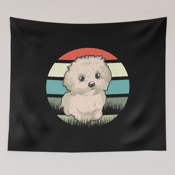 Item preview, Maltese dog sunset designed and sold by DerSenat.