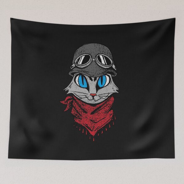 Item preview, Biker cat designed and sold by DerSenat.