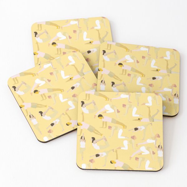 Item preview, Yoga poses for Navel Chakra YogaMap/Yogicfoods - YELLOW designed and sold by YogicFoods YogaMap.