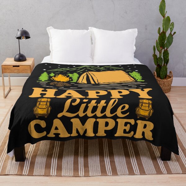 Item preview, Camping Lover Happy Little Camper Sweatshirt130 designed and sold by etamarapk.