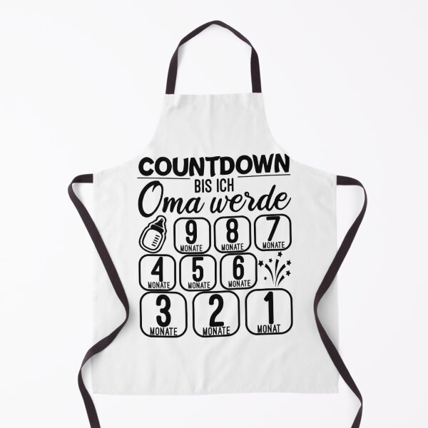 Item preview, Countdown Grandma - Funny Sayings Pregnancy Announcement designed and sold by Victorias-Art.