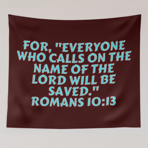 Item preview, Bible Verse Romans 10:13 designed and sold by Prayingwarrior.