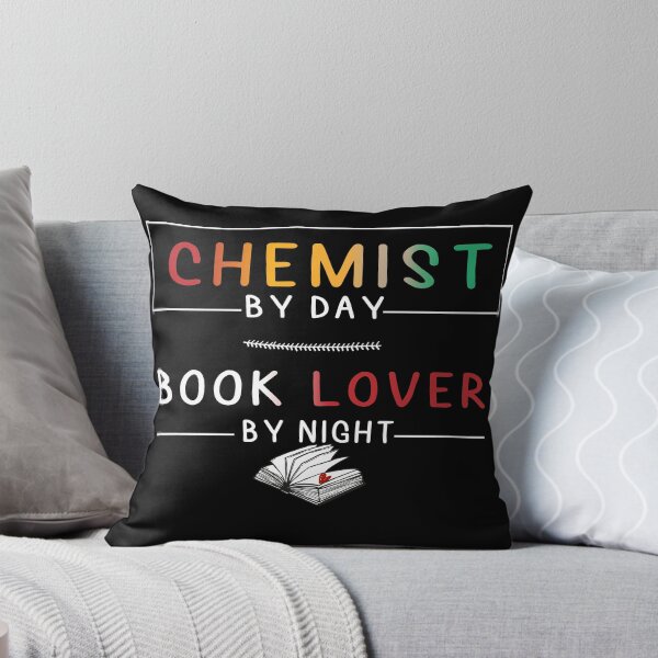 Item preview, Chemist By Day Book Lover By Night,Vintage  Funny saying, Book Hangover, Funny Gift To Chemistry Student,For Science Husband designed and sold by Rassitni.