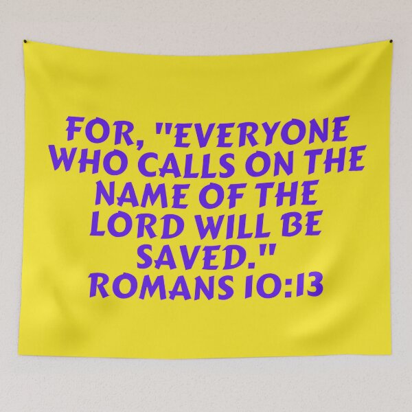Item preview, Bible Verse Romans 10:13 designed and sold by Prayingwarrior.