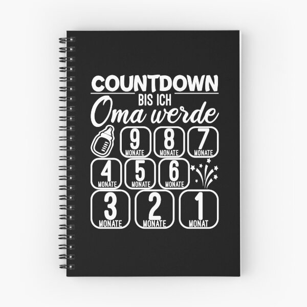 Item preview, Countdown grandma - birth grandchildren pregnancy designed and sold by Victorias-Art.
