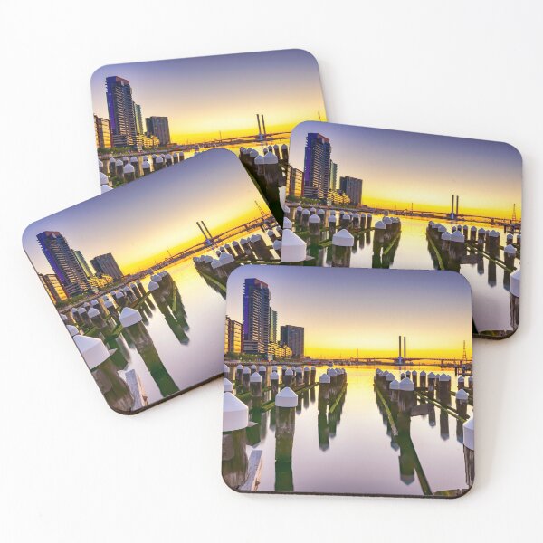 Item preview, Sunset at Docklands, Melbourne, Victoria, Australia designed and sold by Scott Harty.