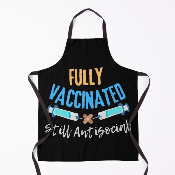 Item preview, Fully Vaccinated Still Antisocial designed and sold by Joy Poddar.