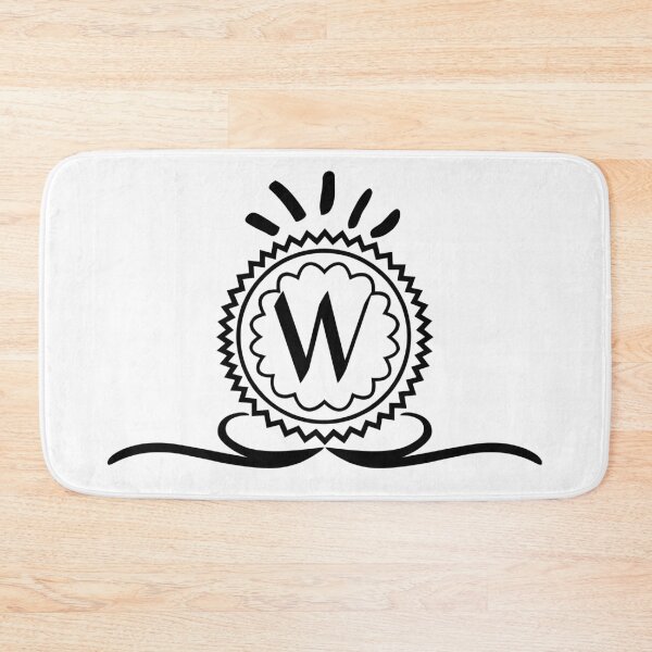 Item preview, W: Letter W | Monogram W designed and sold by meraviglioso.